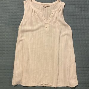 Loft sleeveless top